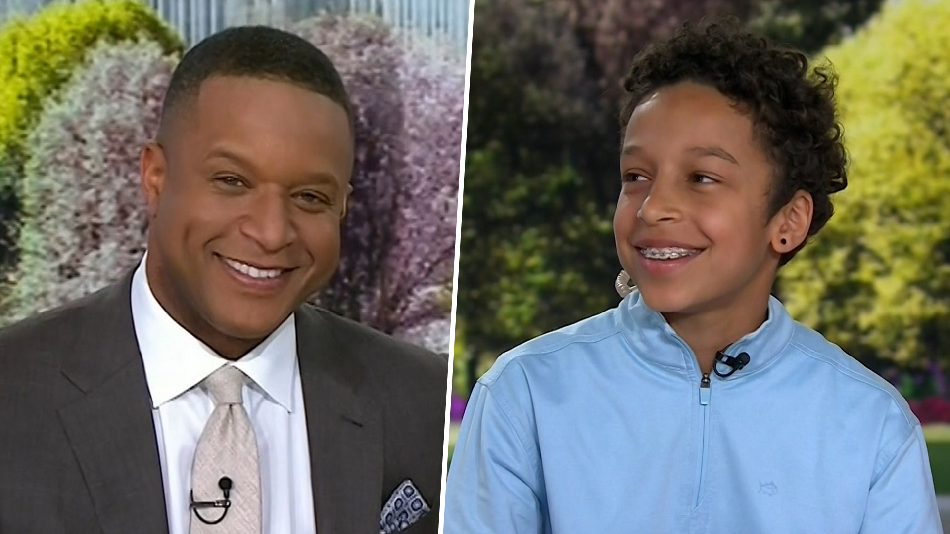 Craig Melvin issues a public apology to his son Delano for a