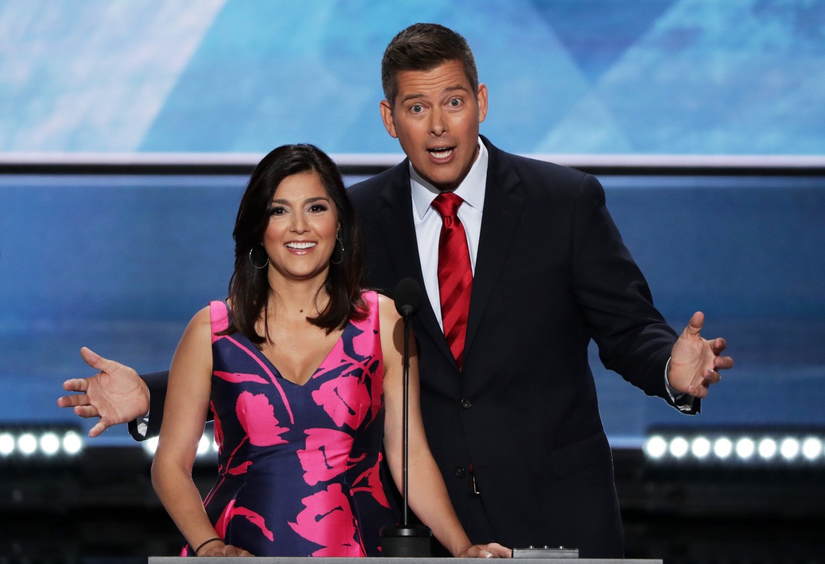 Rachel CamposDuffy surprised everyone by revealing that she is in the(01)